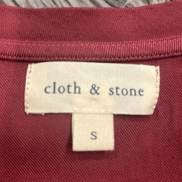Anthropologie Cloth & Stone soft rayon t-shirt dress S - Picture 4 of 6